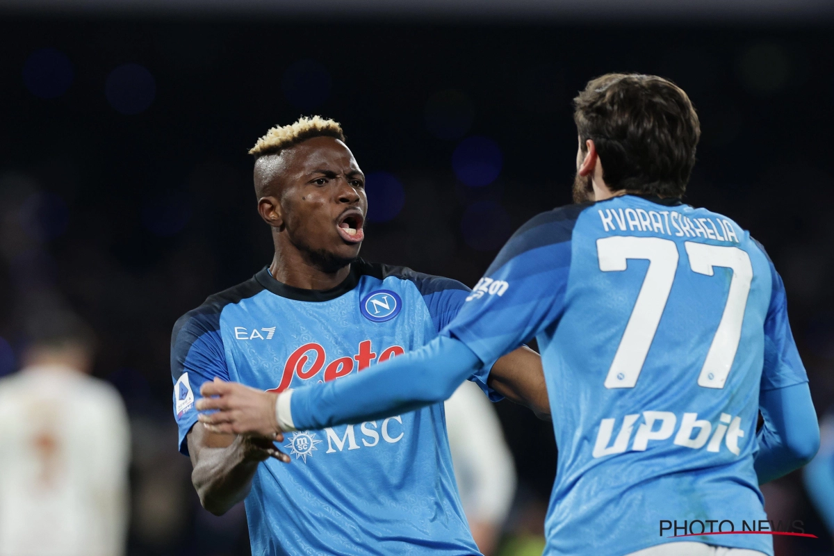 🎥 Le Napoli fait chuter la Roma avec un but sensationnel d'Osimhen ! 