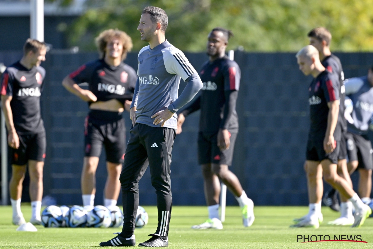 Petite surprise chez les Diables Rouges