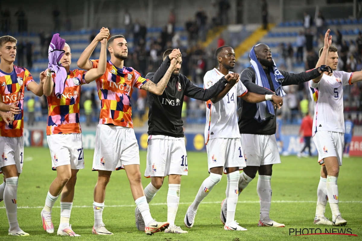 Un seul absent dans le groupe de Tedesco pour la réception de l'Estonie 