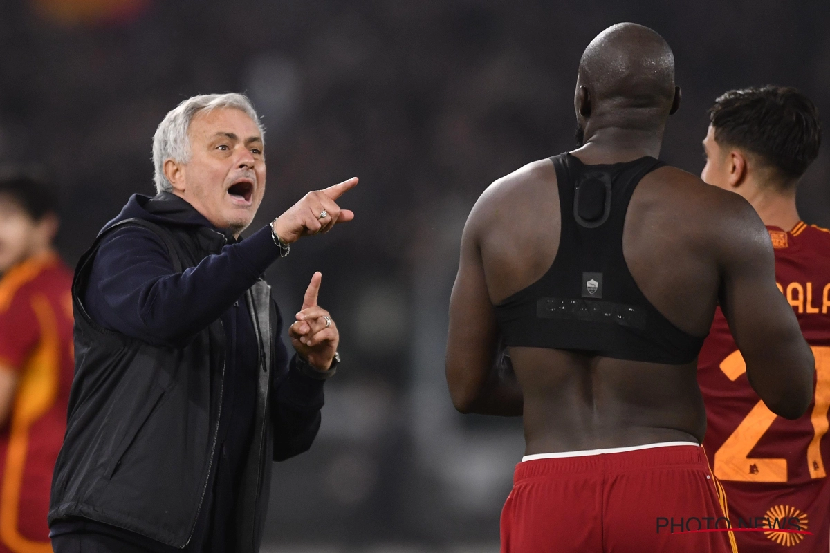 🎥 Les larmes et le bisou de José Mourinho : l'émotion rare de Romelu Lukaku après son but salvateur