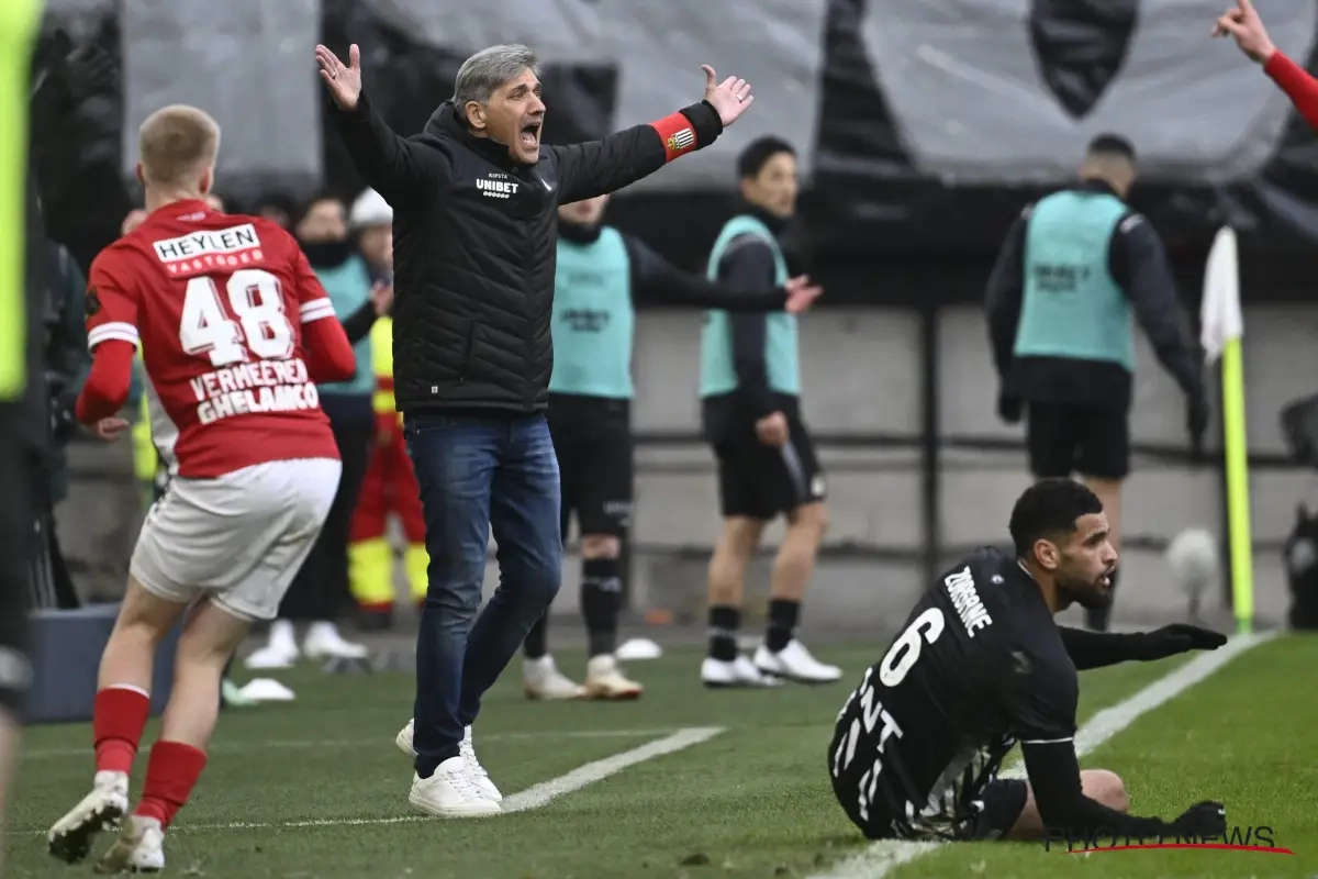 Lucide, Felice Mazzù tire le sombre bilan de la défaite de Charleroi à l'Antwerp