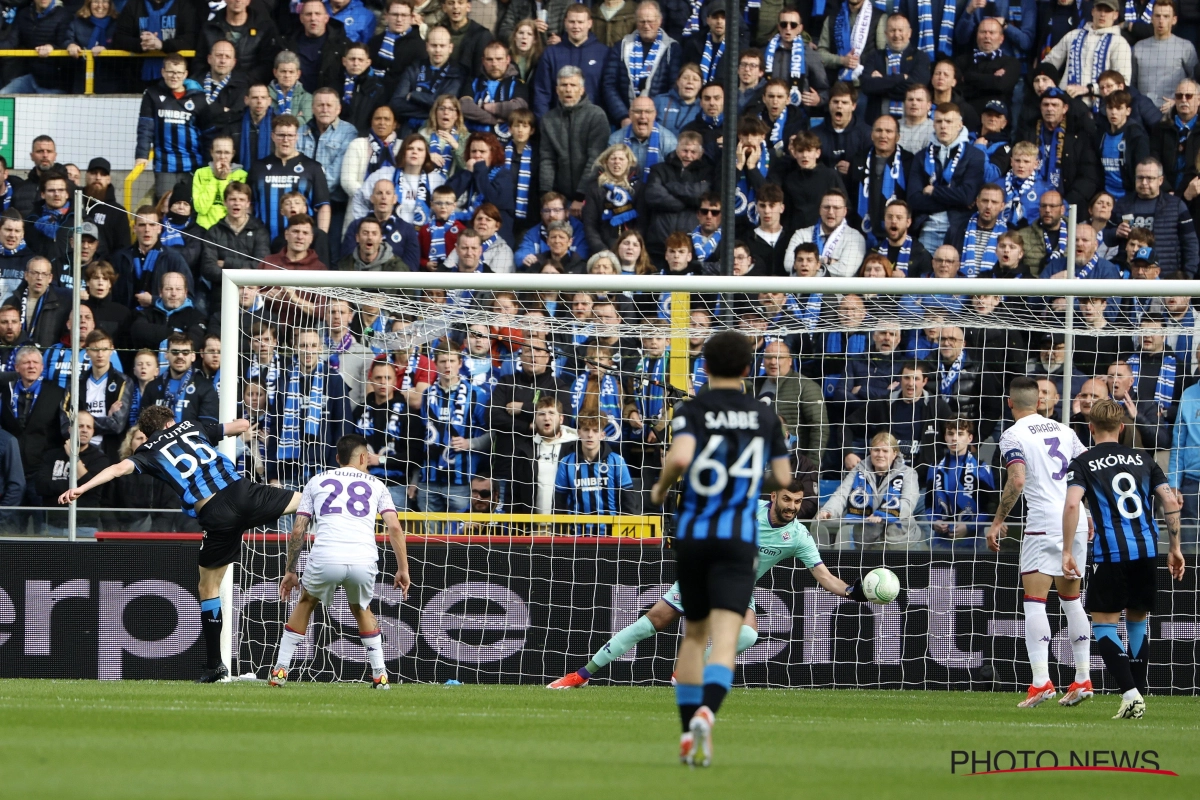 La presse italienne salue le Club de Bruges : "Une première période de pure agonie pour la Fiorentina"