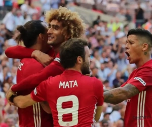 Marouane Fellaini au coup d'envoi en Russie