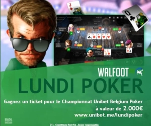 Le lundi, c'est le poker : remportez un package d'une valeur de 2.000€ !