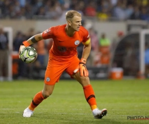 📷 Joe Hart ... ironise sur l'élimination de sa propre équipe