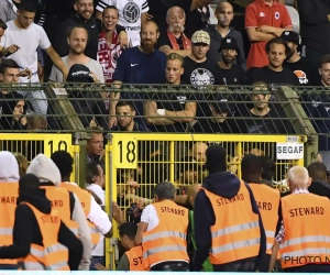 🎥 Des supporters de l'Antwerp ont causé d'importants dégâts au Lotto Park, l'un d'eux a joué avec sa vie...