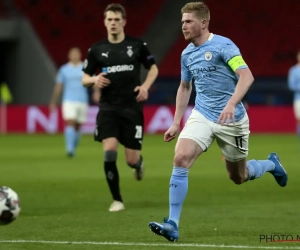 Kevin De Bruyne s'entraîne avec le groupe avant la finale de Carabao Cup