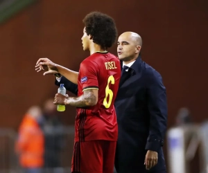 Roberto Martinez: "Axel Witsel ne jouera ni les matchs amicaux, ni les deux premiers matchs" 