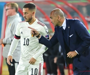 Roberto Martinez rassuré par Eden Hazard: "Mais il n'est pas encore à 100% physiquement" 