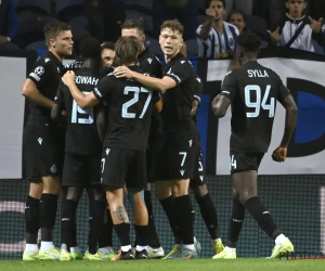 Les joueurs du Club de Bruges ont fêté leur victoire "historique" dans un bar de Porto