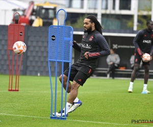 Jason Denayer bien présent lors du dernier entraînement des Diables Rouges