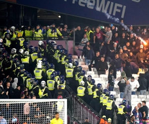 Anderlecht lourdement mis à l'amende après les incidents à West Ham