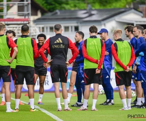 Le tout premier entraînement des Diables en Allemagne, avec trois revenants...et une absence remarquée