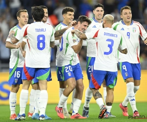 La sélection de l'Italie face aux Diables, avec un grand retour ! 