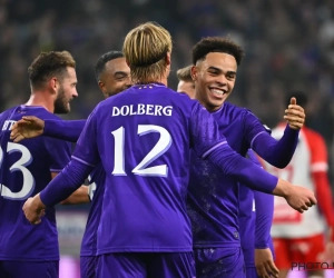 Kasper Dolberg sous le charme de l'autre membre du duo infernal d'Anderlecht : "Il faut laisser les jeunes joueurs faire des mauvais matchs"