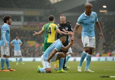 PL : Kompany et City trébuchent à Norwich