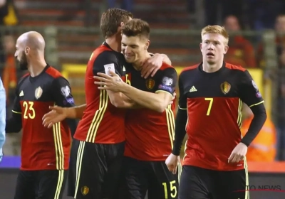 Thomas Meunier tout sourire : "On a fait plaisir au public et aussi à nous-même"