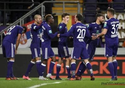 Anderlecht a réussi à faire oublier le froid