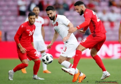 Dylan Bronn était ravi de se mesurer aux Diables, malgré l'absence de son idole sur la pelouse