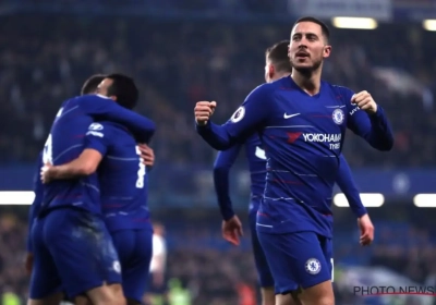 ? Chelsea avec un Eden Hazard à nouveau décisif reste en embuscade du Top 4