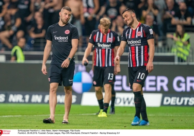 Défaite de Francfort alors que leurs supporters ont interrompu la partie pour protester contre l'horaire des matchs 