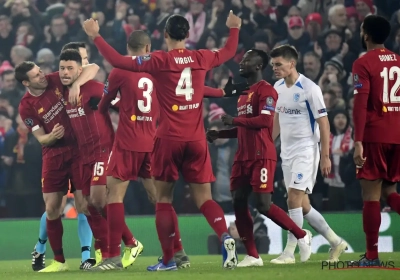 Un but, mais pas de miracle pour Genk à Anfield