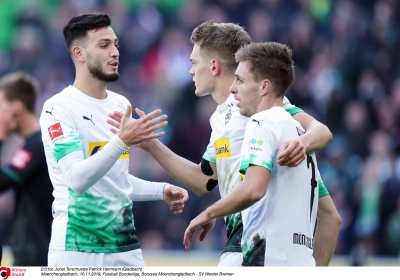 Monchengladbach gagne et conforte son avance en tête de la Bundesliga