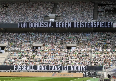 📷 Le public en carton du Borussia Monchengladbach