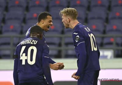 Anderlecht sur le podium, Charleroi au trente-sixième dessous 