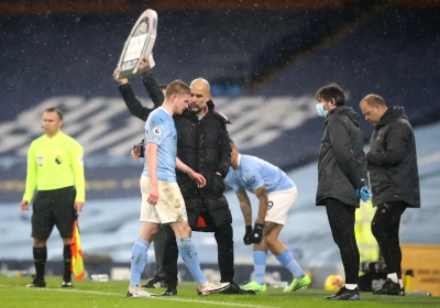 Blessure de Kevin De Bruyne lors de la victoire de Manchester City