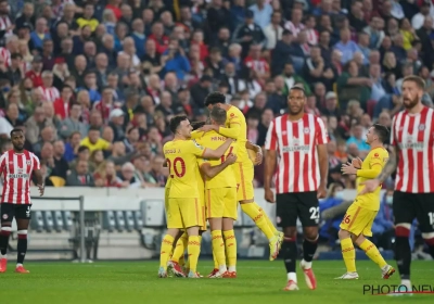 Match de fou pour Liverpool, qui laisse filer des plumes à Brentford