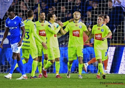 Gand piétine Genk et revient dans le sillage des équipes de tête