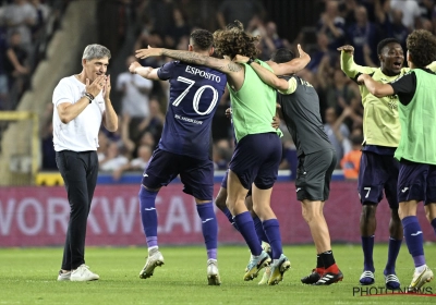 Anderlecht de retour en Europe : "Un club italien, ce serait bien..."