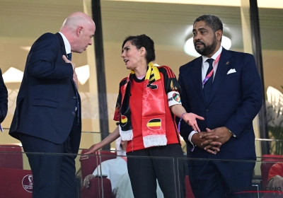 📷 La ministre belge Hadja Lahbib porte le brassard "One Love" devant Gianni Infantino : "Je respecte son point de vue"