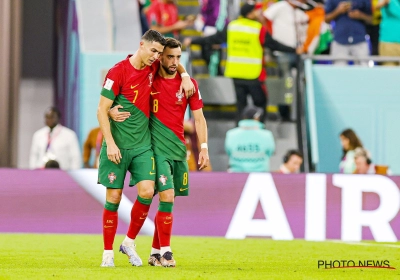 Quand Bruno Fernandes dédie son but...à Cristiano Ronaldo 