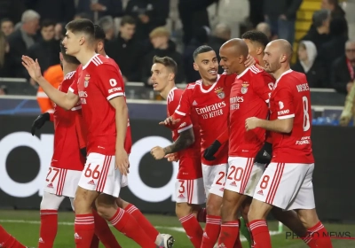 Malgré un meilleur visage, le Club de Bruges s'incline contre Benfica 