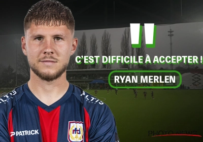 "C'est difficile à accepter" : Ryan Merlen revient sur le match et notamment le gain de temps de Lokeren lors de la défaite du RFC Liège