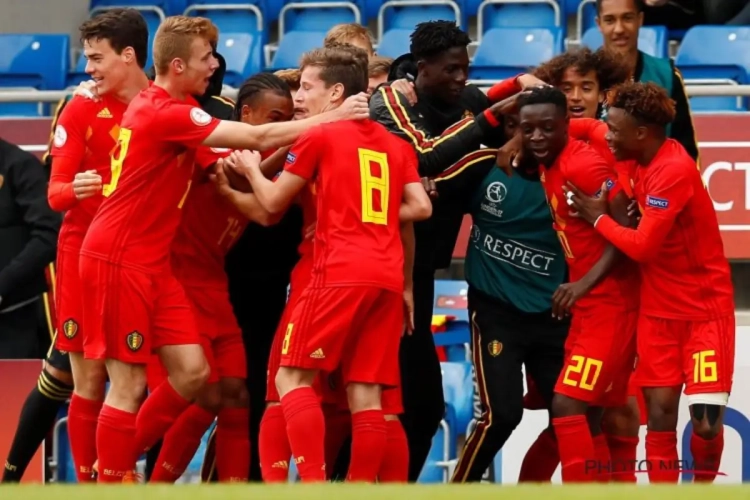 Les U18 belges se sont inclinés