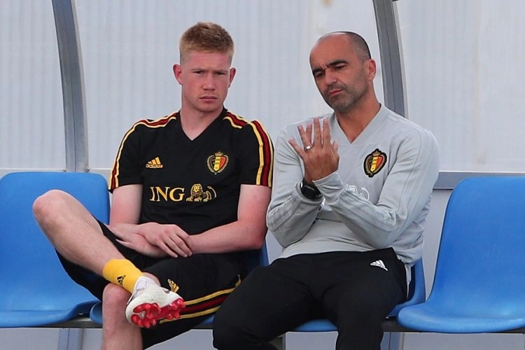 Kevin De Bruyne est ravi que Martinez reste : "Ca aurait été bizarre qu'il parte"