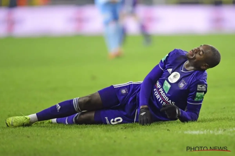 Et qu'en est-il Dimata à Anderlecht? "Nous ne le reverrons pas demain"