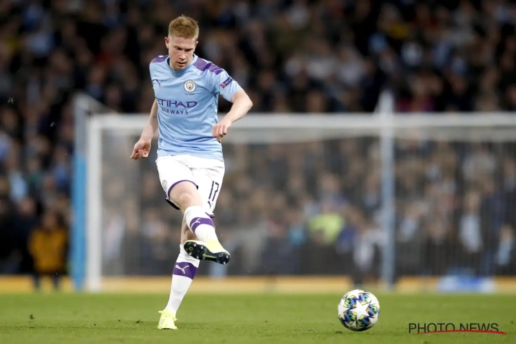 Kevin De Bruyne meilleur joueur d'Angleterre en 2019 selon les cotations