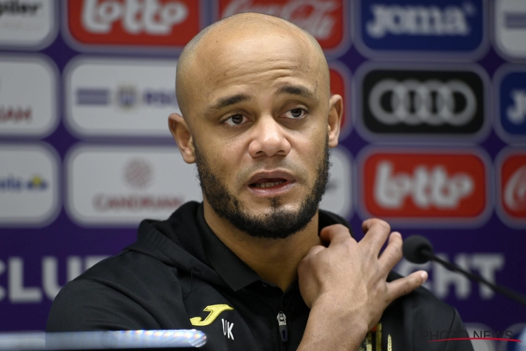 Kompany réagit aux paroles de Vanden Borre: "Rien de ce que je dirai ici n'aidera Anthony"