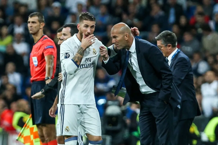 L'hommage de Zinédine Zidane suite au départ de Sergio Ramos