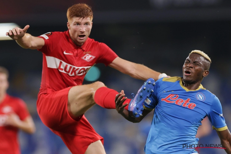 Officiel : Maximiliano Caufriez est prêté par le Spartak Moscou à Clermont Foot 