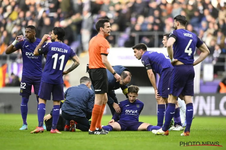 Le groupe d'Anderlecht, sans Yari Verschaeren, pour aller chercher les Play-Offs 1