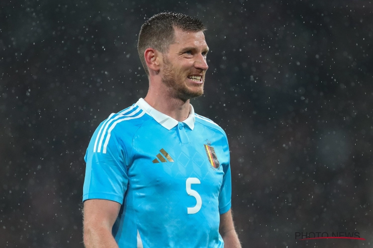 S'il n'est pas rétabli, Jan Vertonghen pourrait recevoir un autre rôle important pendant l'Euro 2024