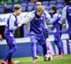 Les joueurs d'Anderlecht de retour à l'entraînement