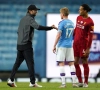 Jürgen Klopp réagit après la lourde défaite de Liverpool à Manchester City