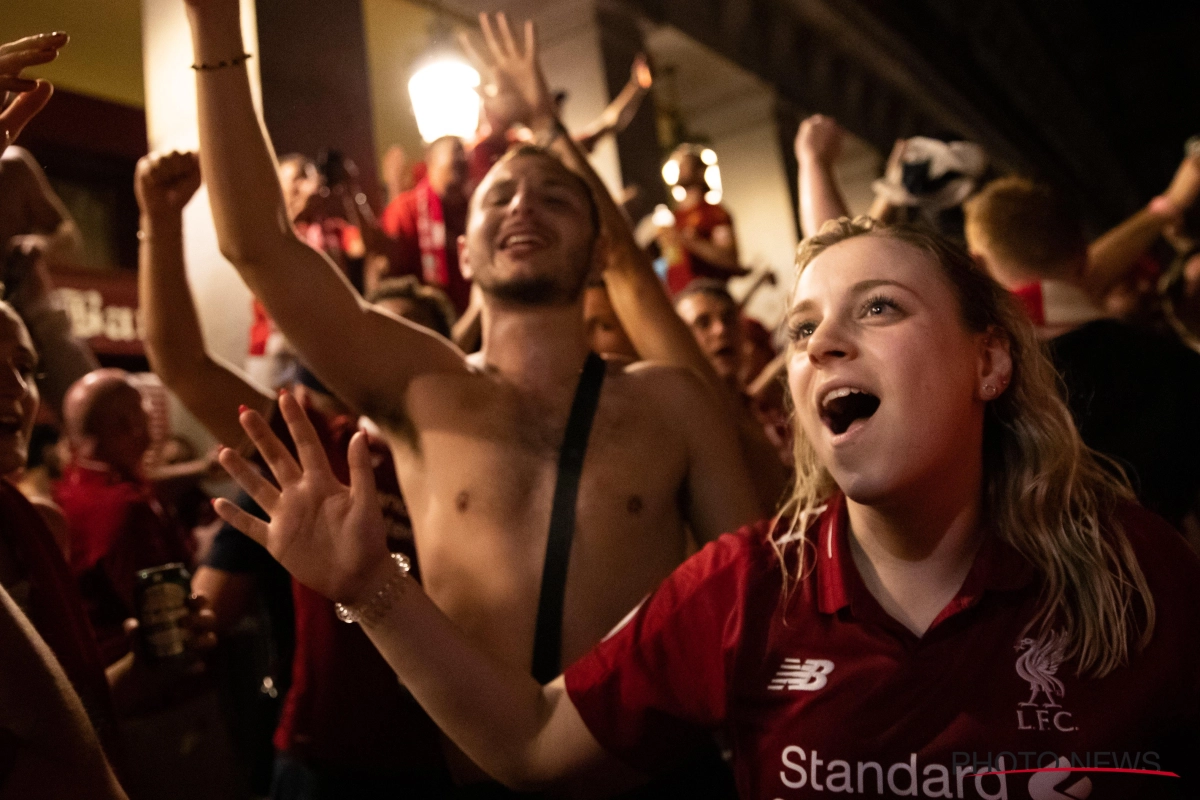 A Liverpool, une marée humaine a salué le retour des héros ! (Vidéo)