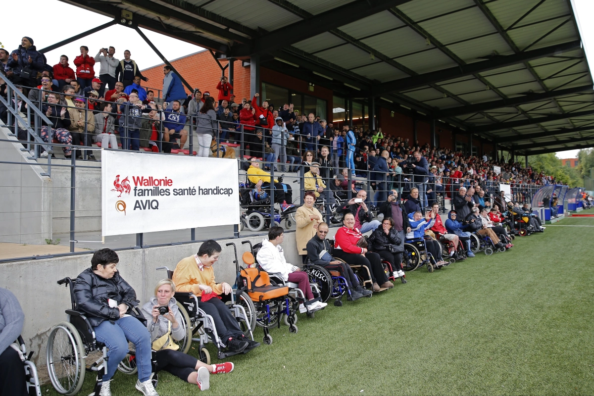 Le Standard a ouvert ses portes à ses supporters handicapés